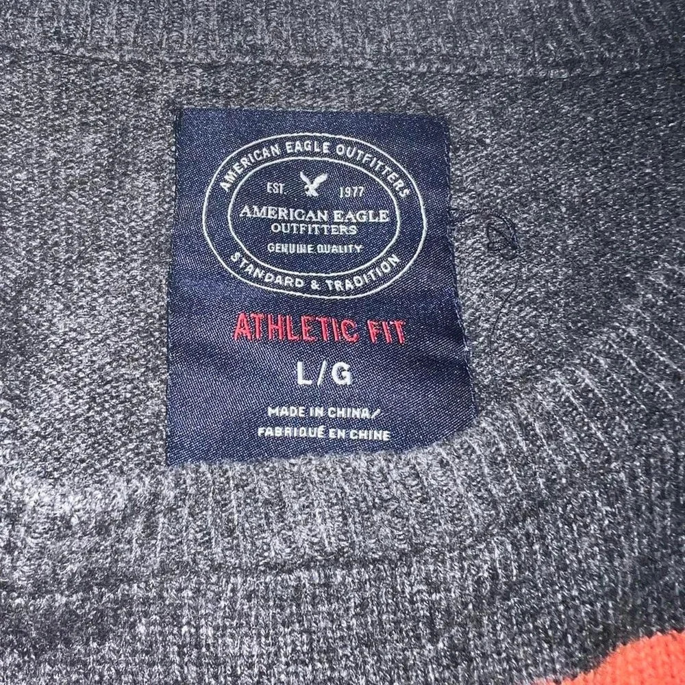 American Eagle Mens Sweater Size Large Crew Neck Sweater